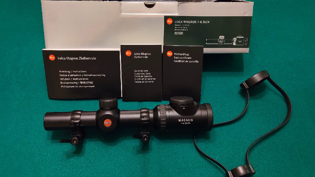 Visor Leica Magnus 1-6x24 Retícula Iluminada 4a