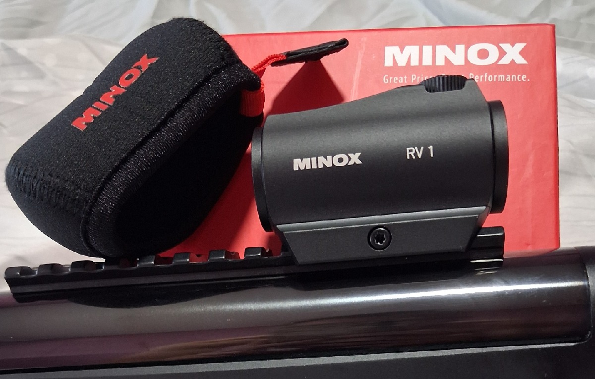 Visor Minox RV 1 Punto Rojo (2 MOA) - 1 dÃa de uso