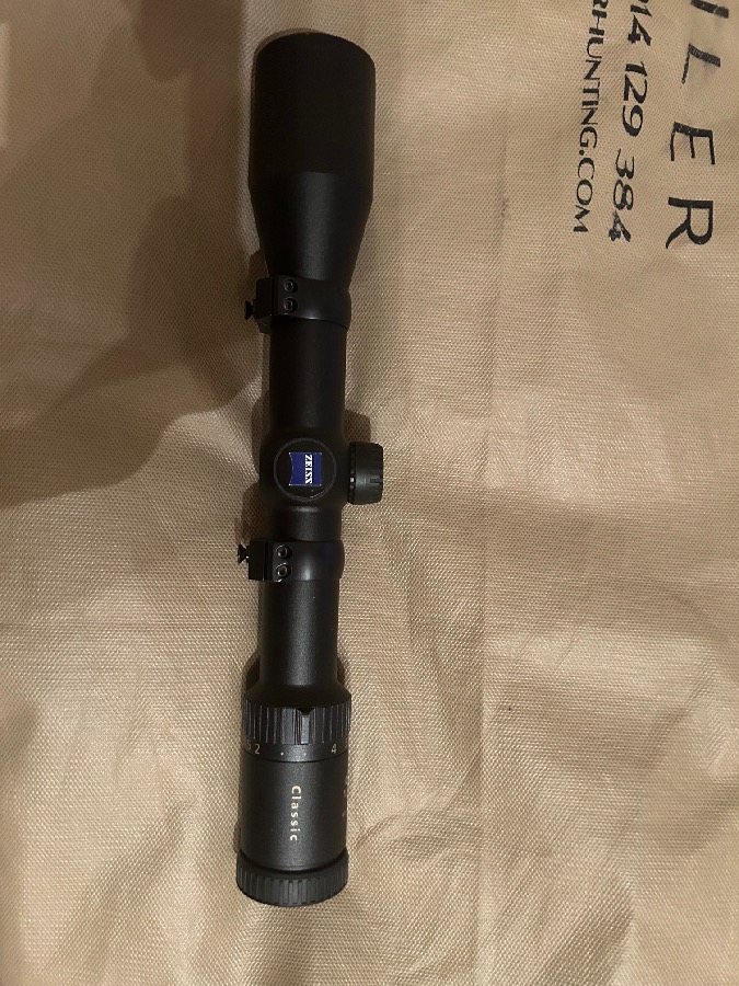 Visor zeiss 1,5 -6 x 42