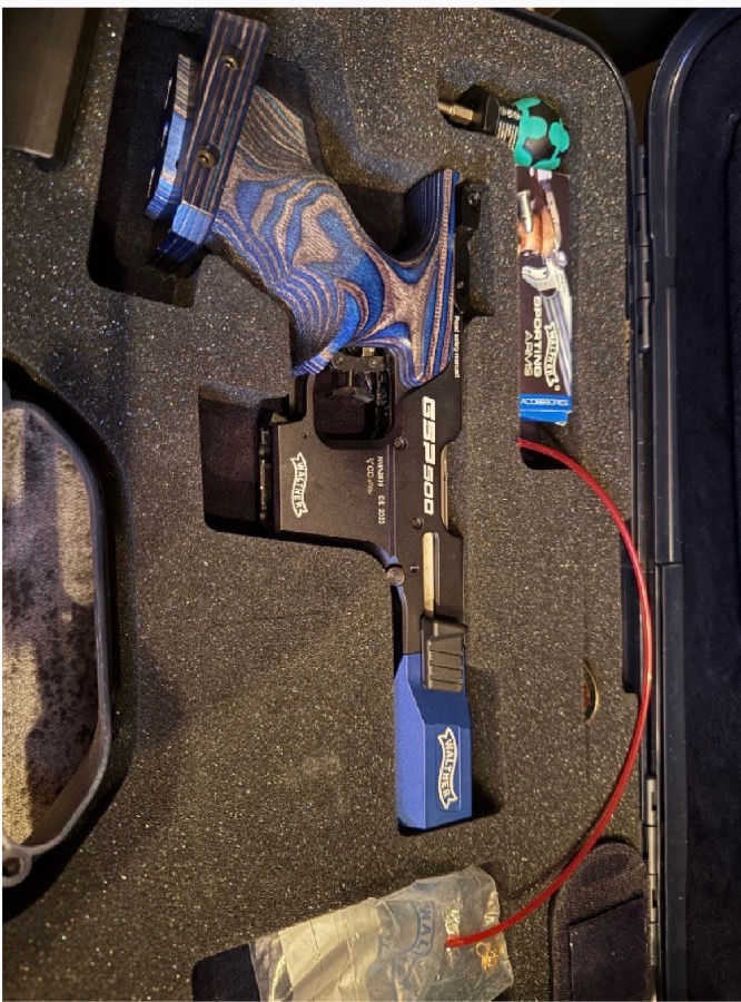 Pistola Walther GSP 500